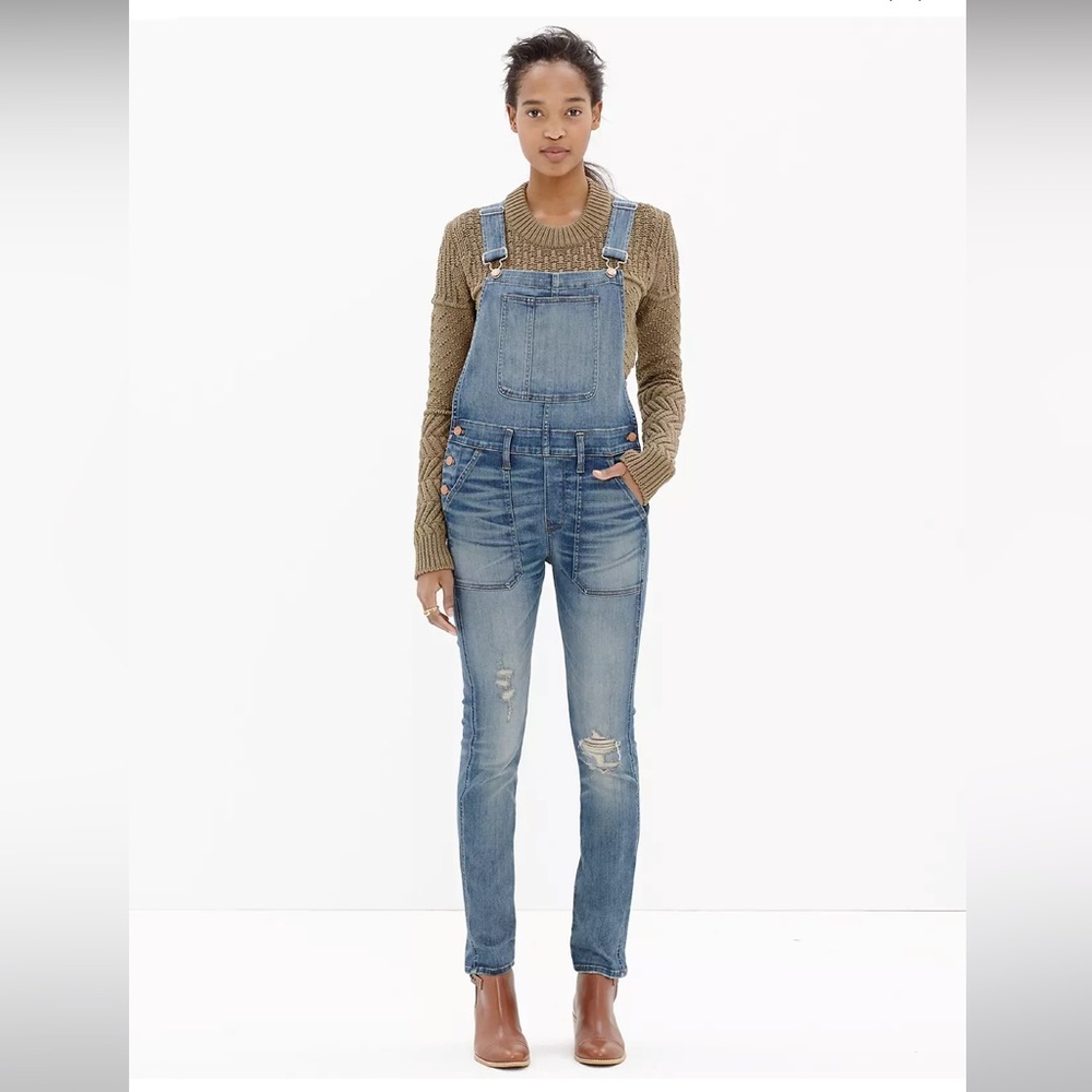 Madewell Overalls in Adrian Wash